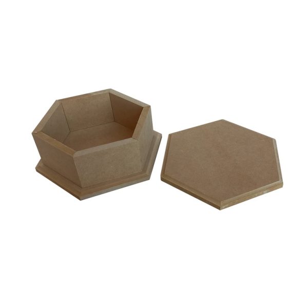Caja hexagonal - Mediana